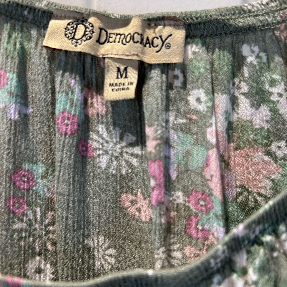Democracy boho floral blouse - Picture 4 of 5